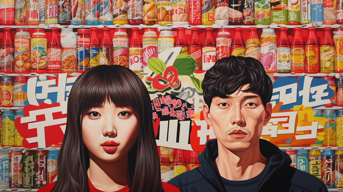 Neo-Pop Art with Social Commentary