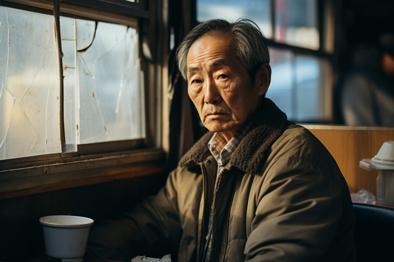 Korean seniors with dementia sharing memories