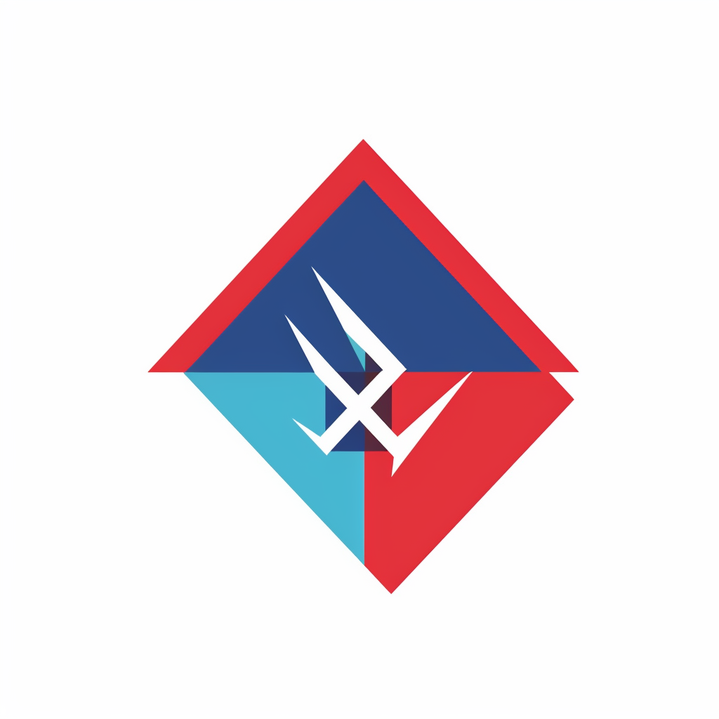 Korean student organization logo in red and blue