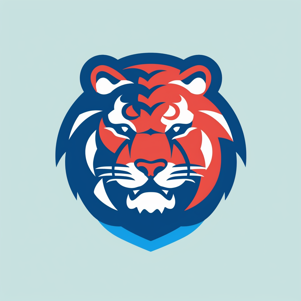 Logo for Korean Student Organization with Tiger