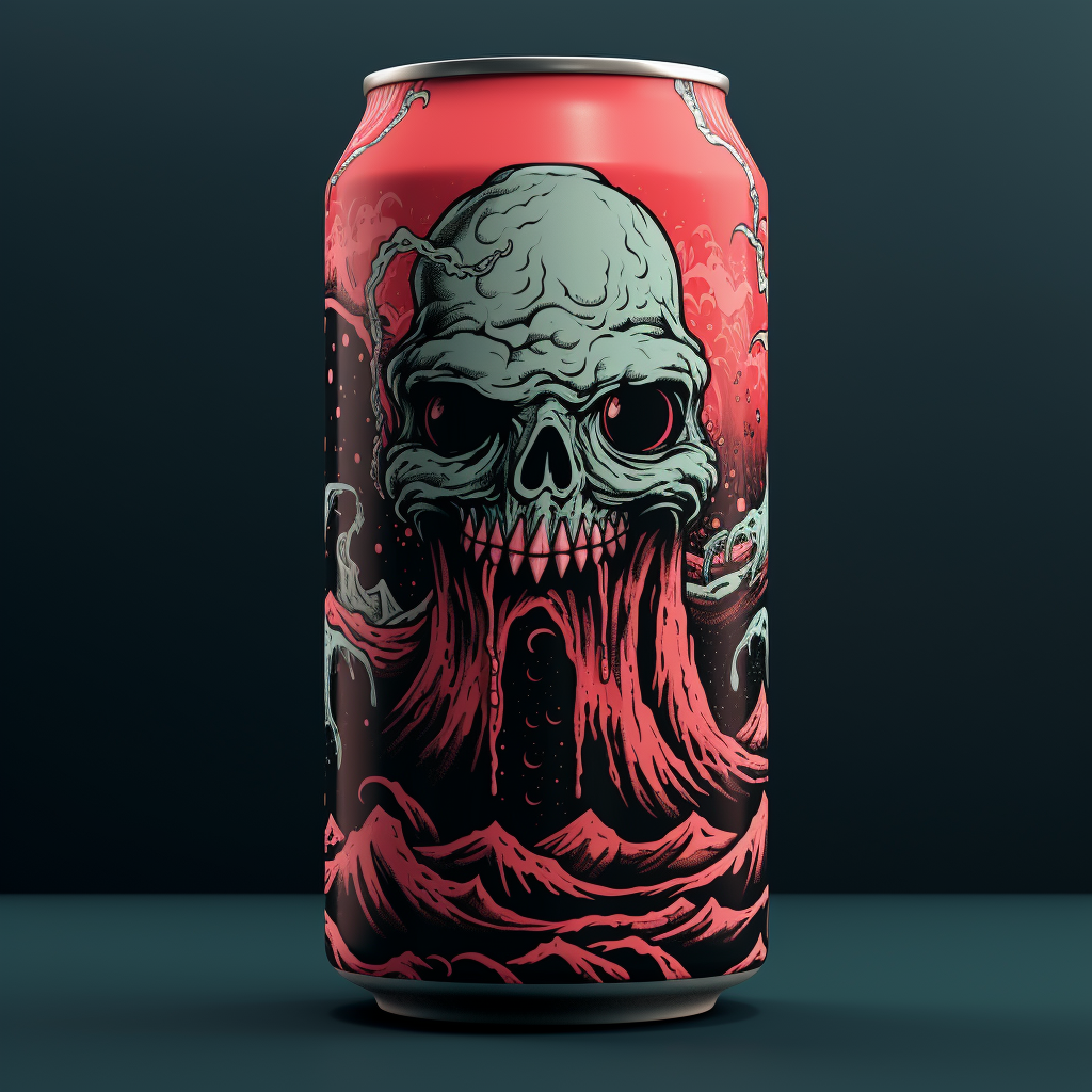 Kraken IPA Beer Can Design