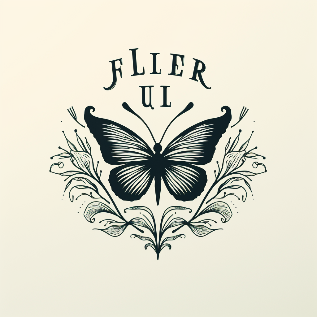 KULFER logo in calligraphy and woodcut style