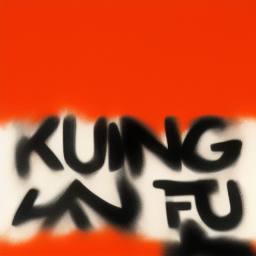 KUNG FU Dancing Club in Minimal Art Style