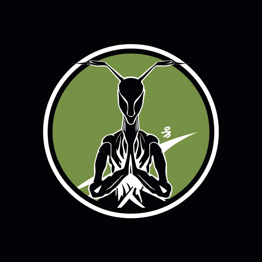 Praying Mantis Kung Fu Logo