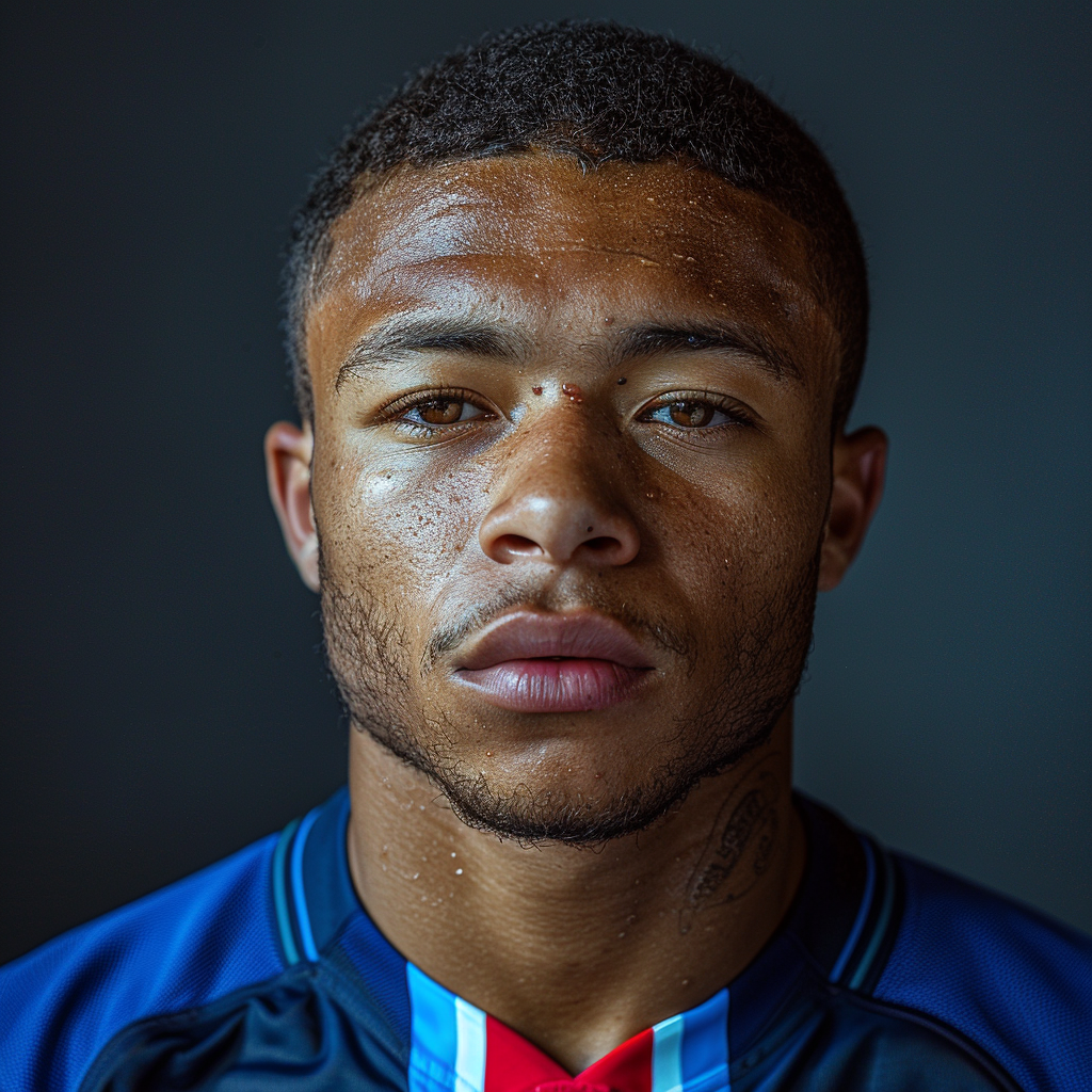 Kylian Mbappe raw action soccer player