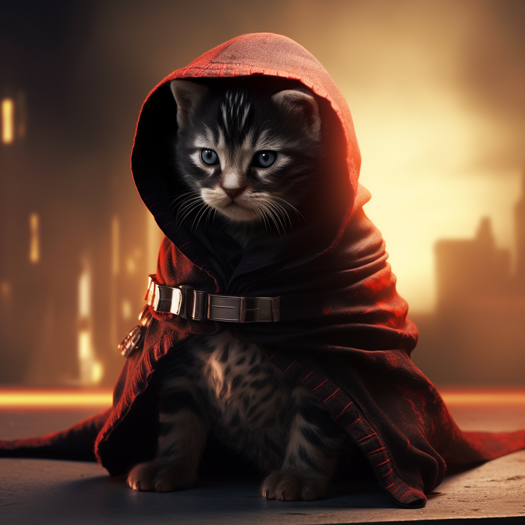 Kylo Ren as Kitten