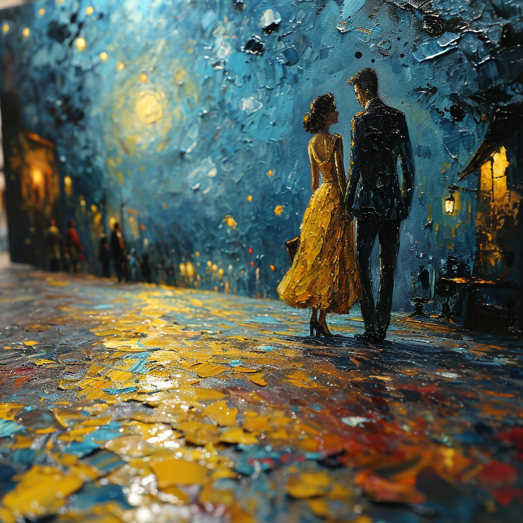 La La Land-inspired painting