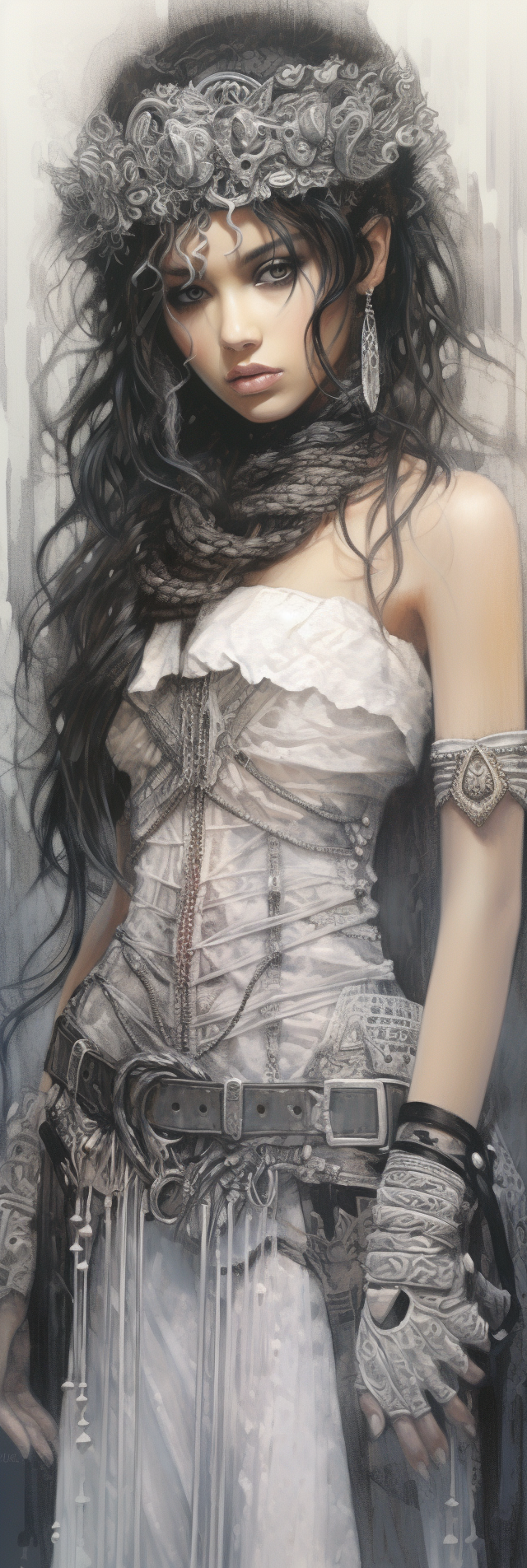 Beautiful lace creation by Luis Royo