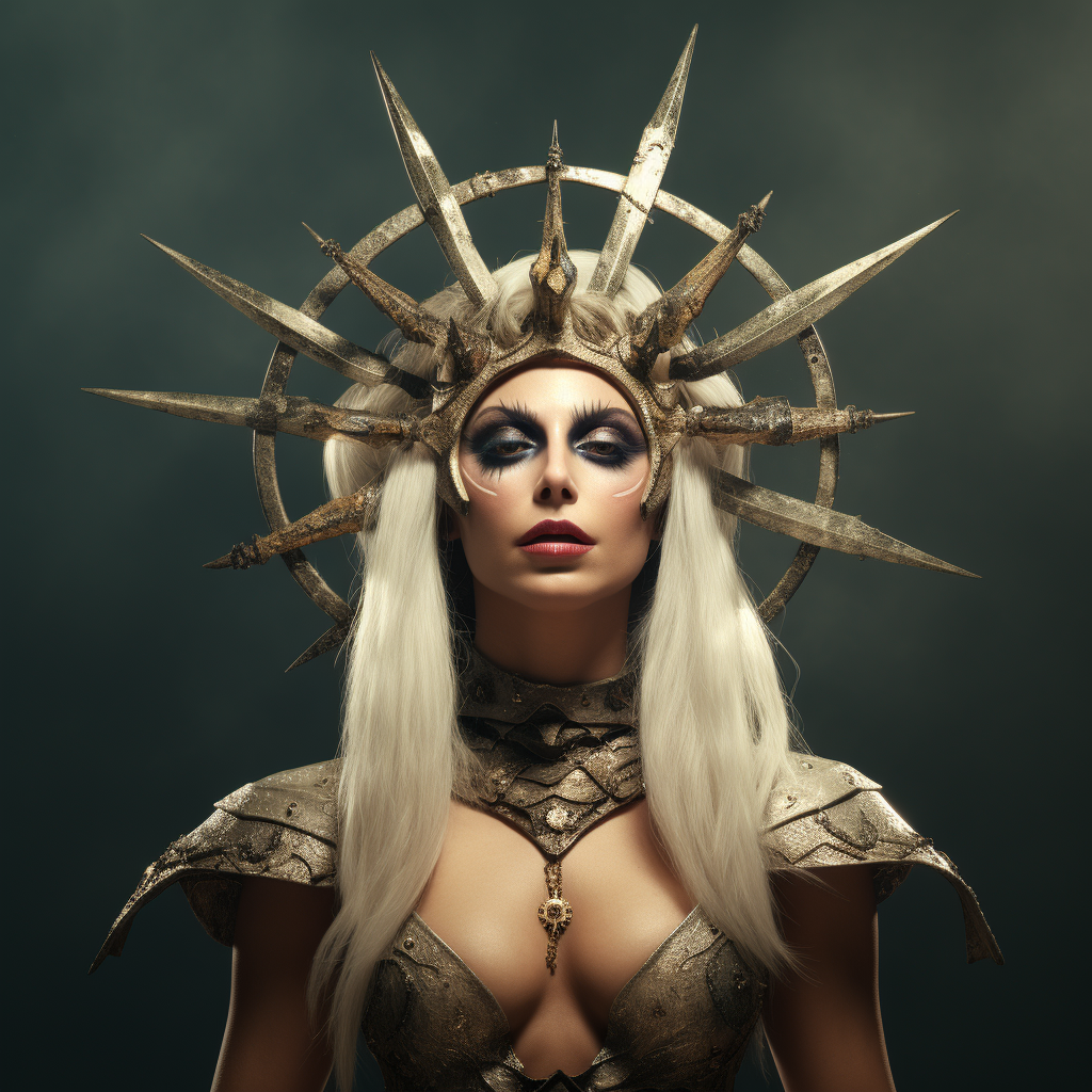 Lady Gaga high priestess goddess photo