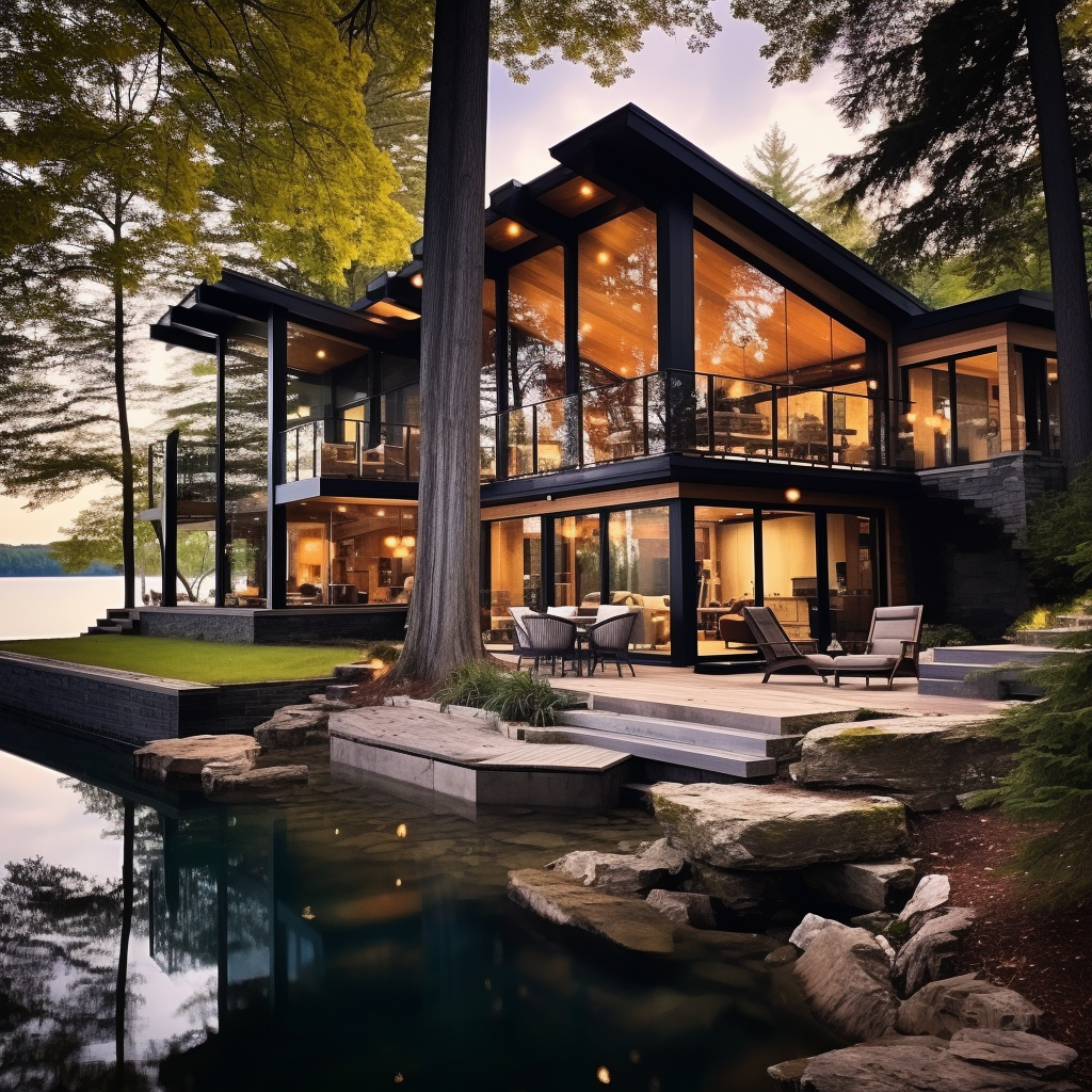 Lakefront Home Perfection Image