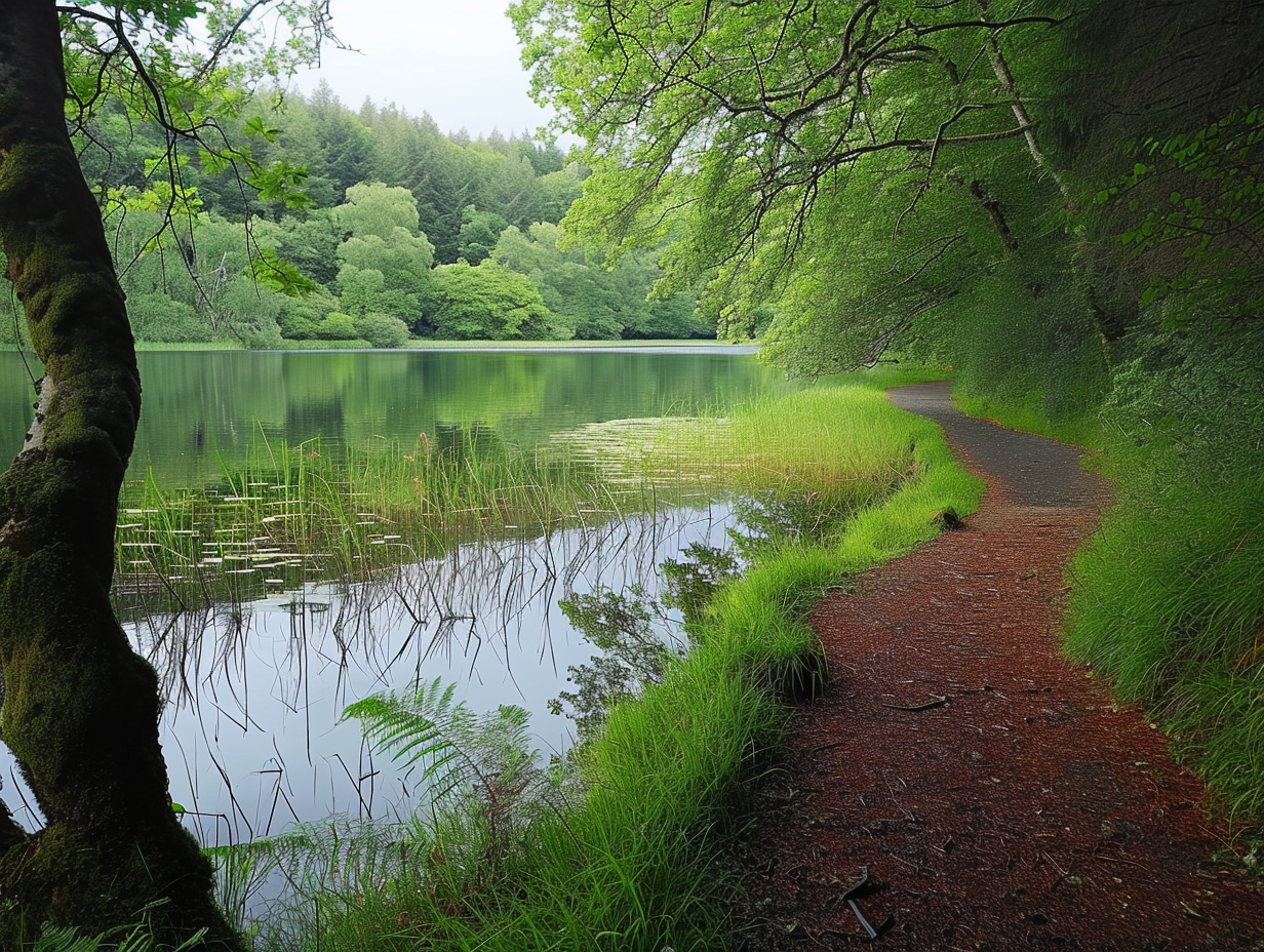 Lakeside Walk in Cavan, Ireland