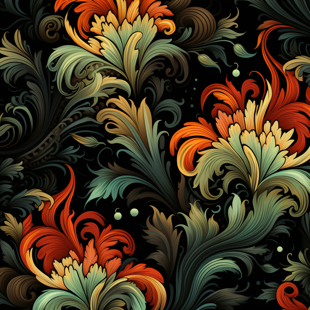 Stunning Lambahoany Pattern Seamless Design