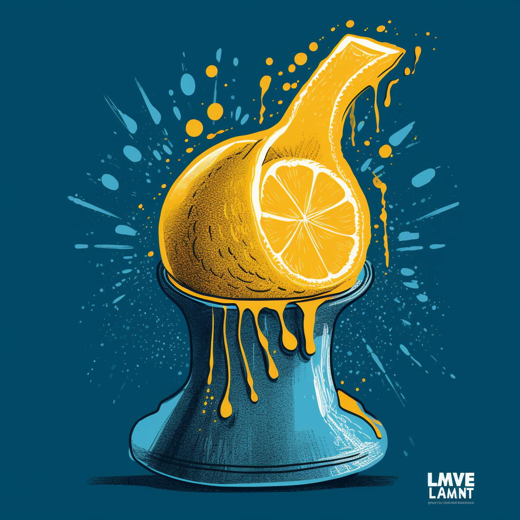 Lance Wyman Lemon Squeezer Vector Art