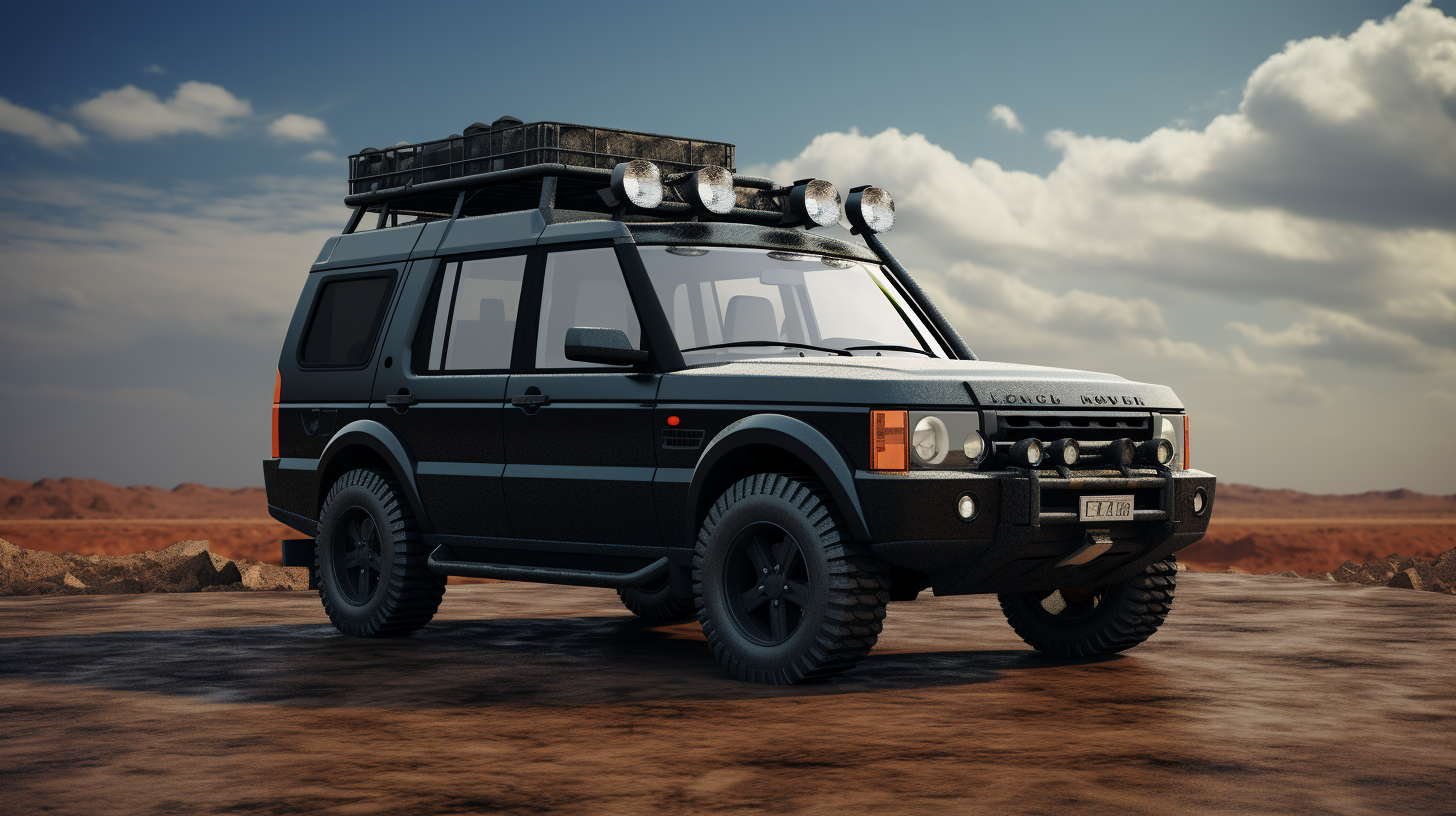 Hyperrealistic Land Rover Discovery Limo