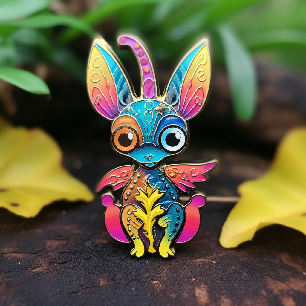 Colorful Alebrijes Lapel Pins for All Seasons