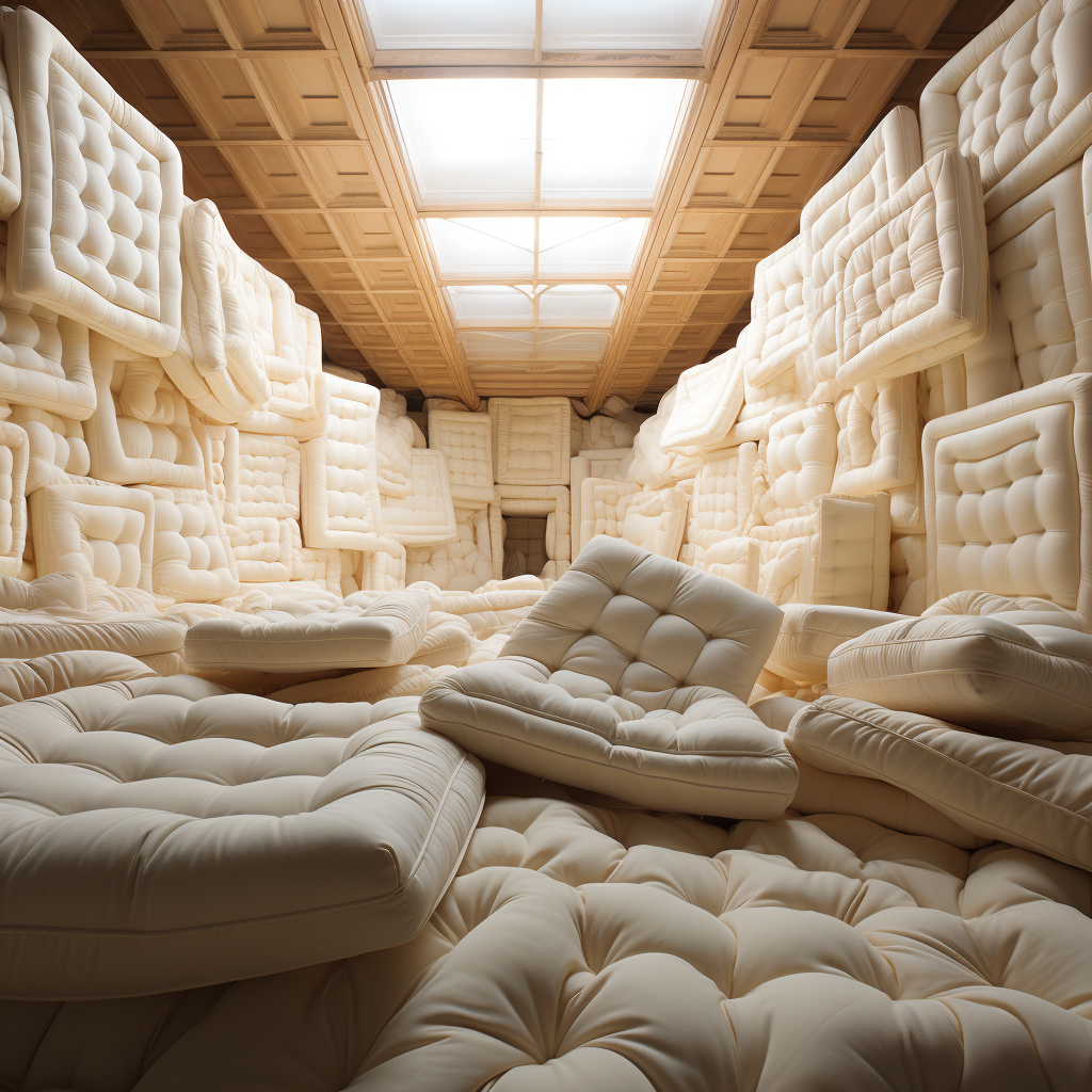 Room with Mattresses