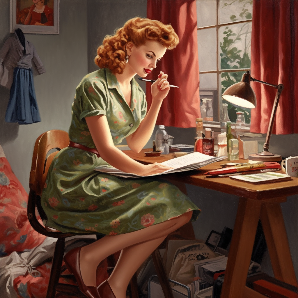 Arthur Sarnoff painting in L'artiste style