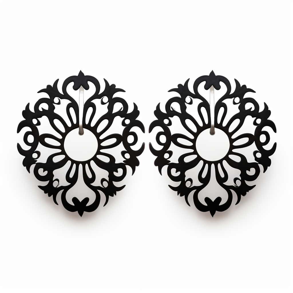 Beautiful Lasercut Earring Vishvadevas Design