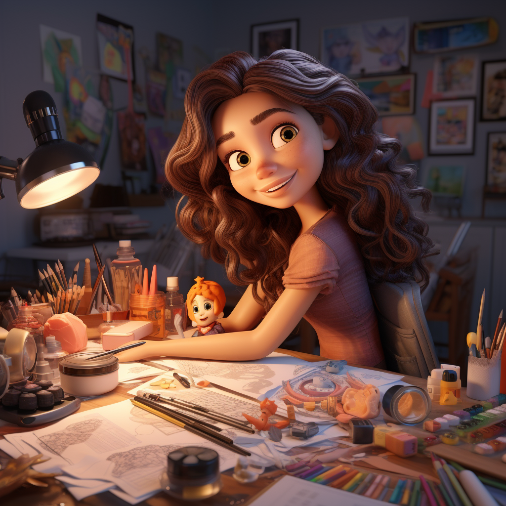 Latina animator journey passion paycheck