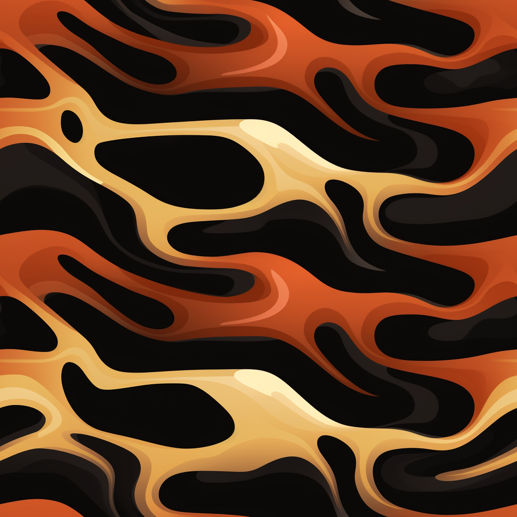 Lava River Grid Pattern Design