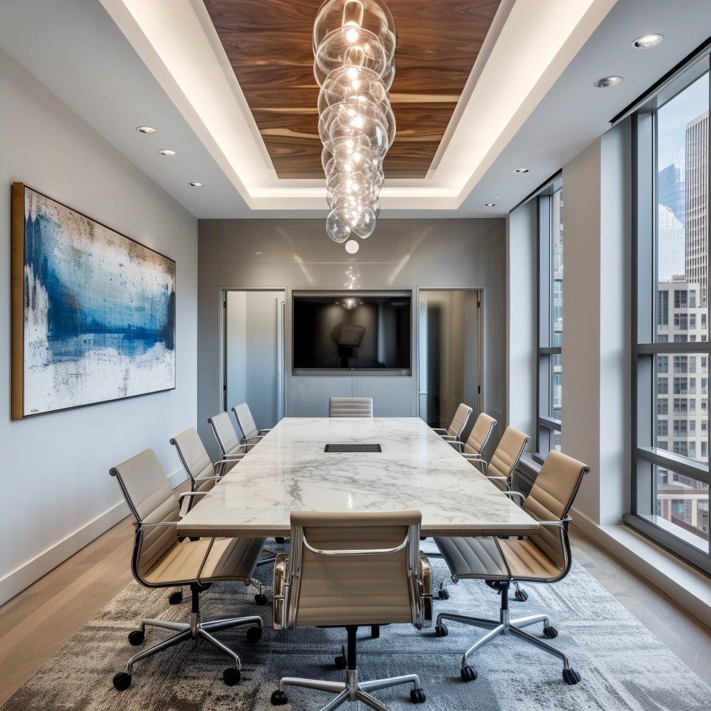 modern law firm meeting room New York