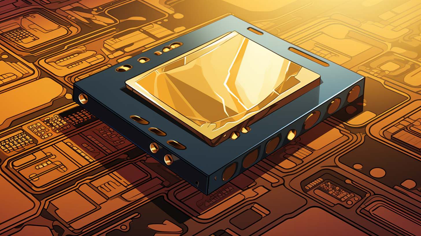 Lays Chips Bag for Silicon GPU Microchips