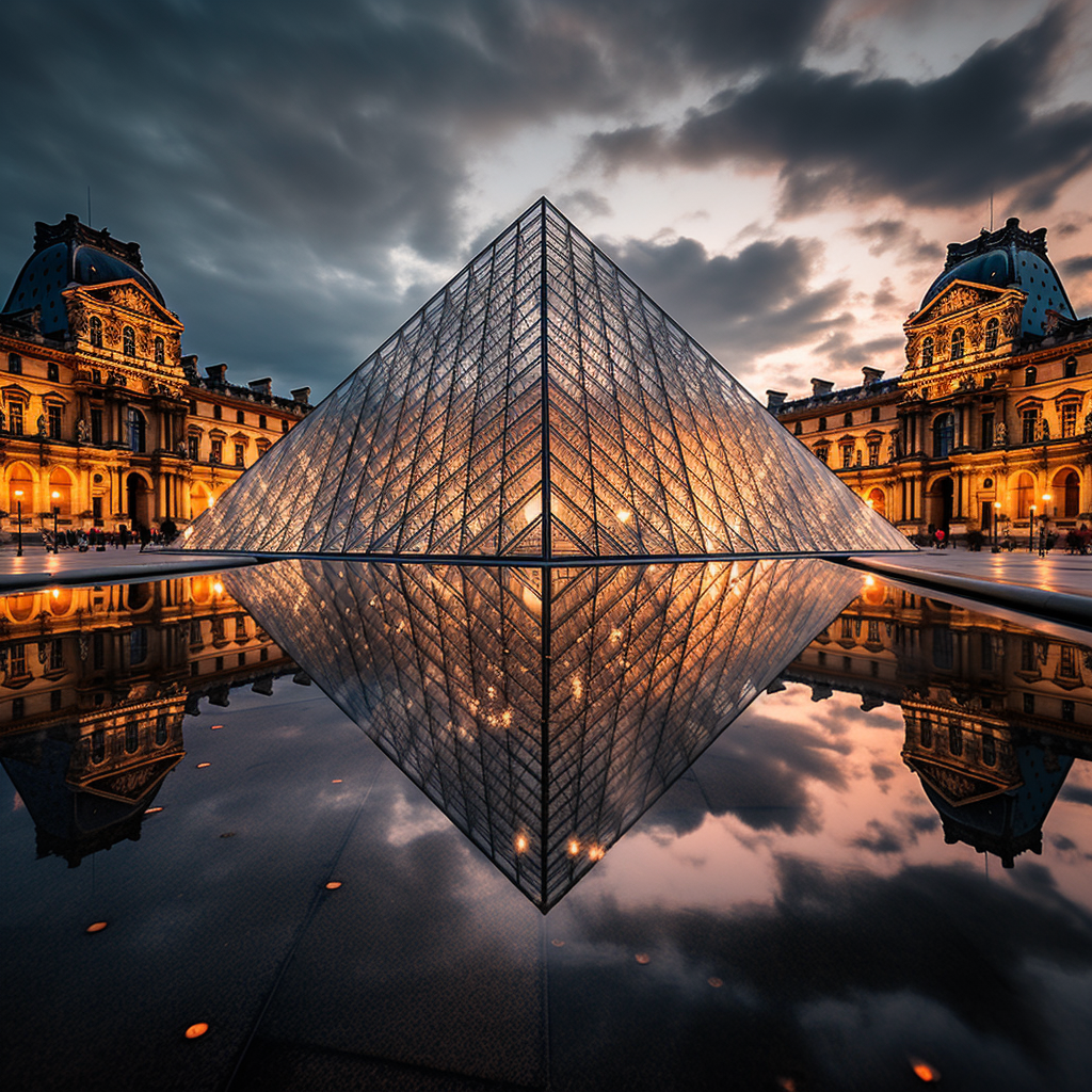 Stunning art at Louvre Museum