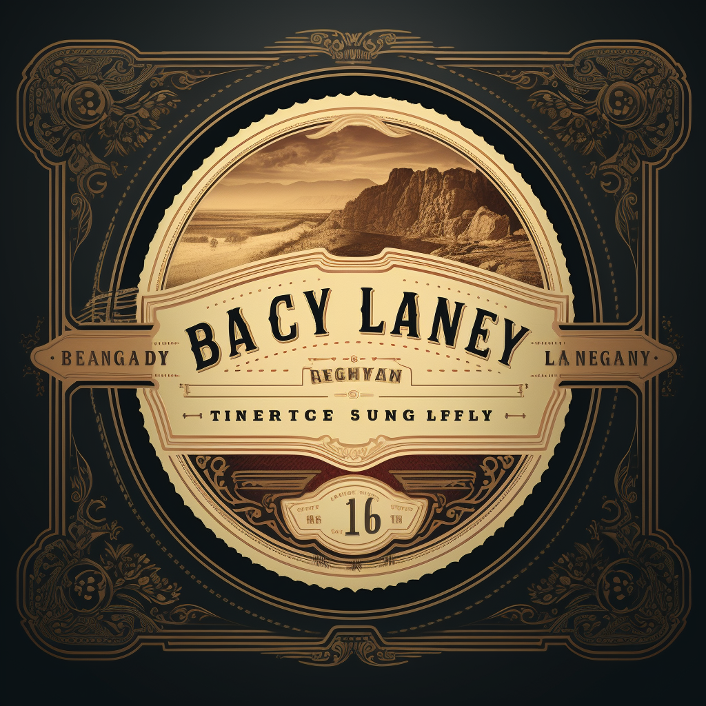 Legacy Blend Whiskey Label Design