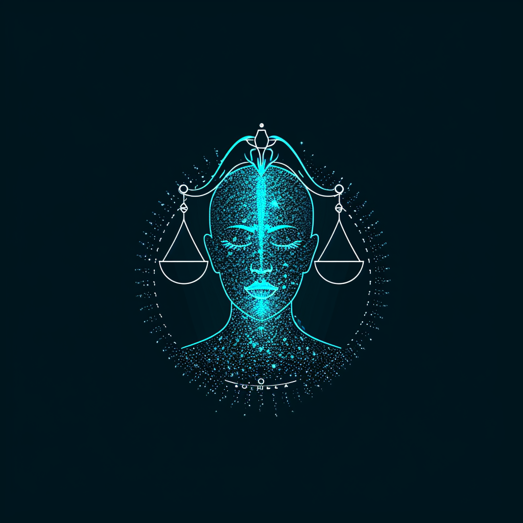 Logo of legal agency in AI style