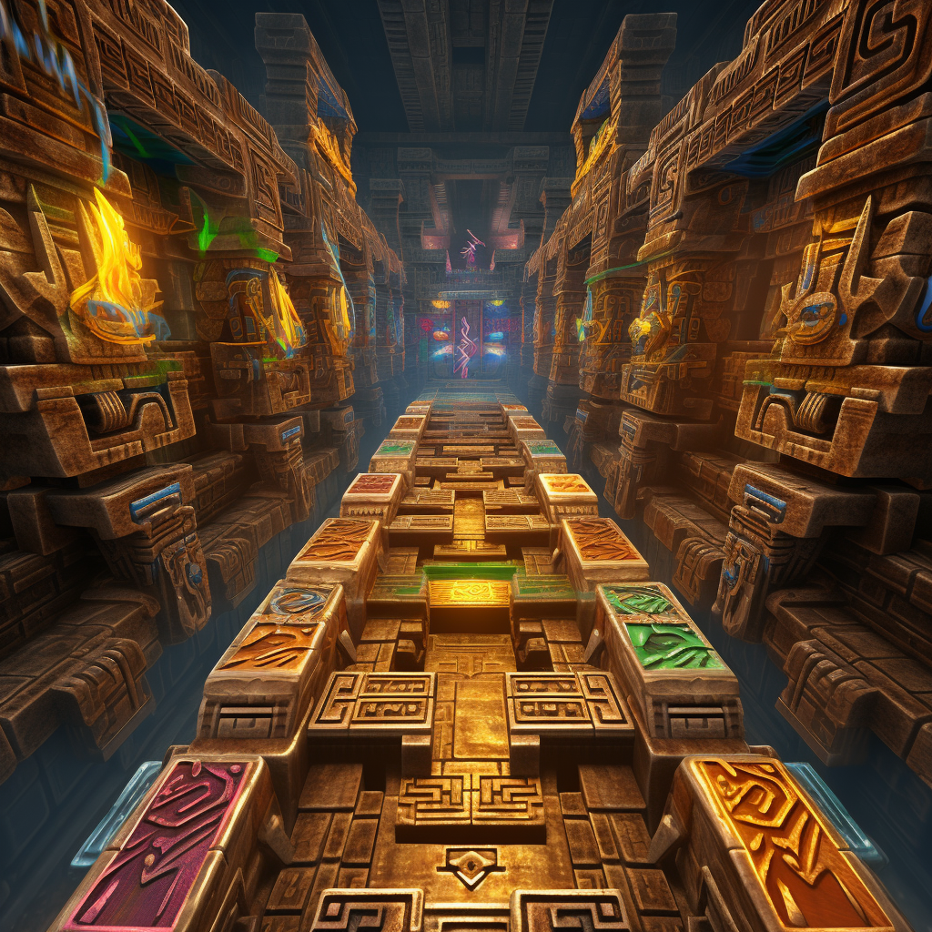 Fun-filled Legends of the Hidden Temple Gameshow Screenshot