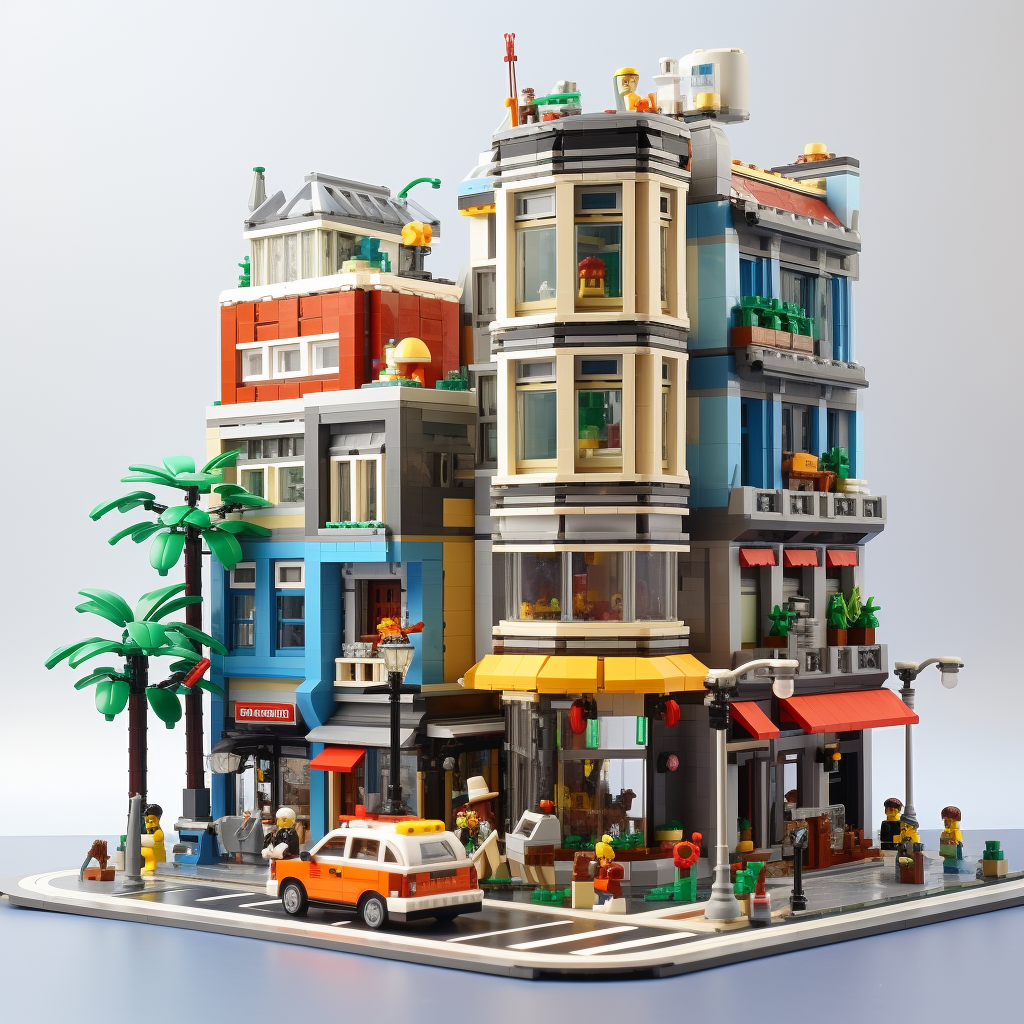 Lego City Toy Front View