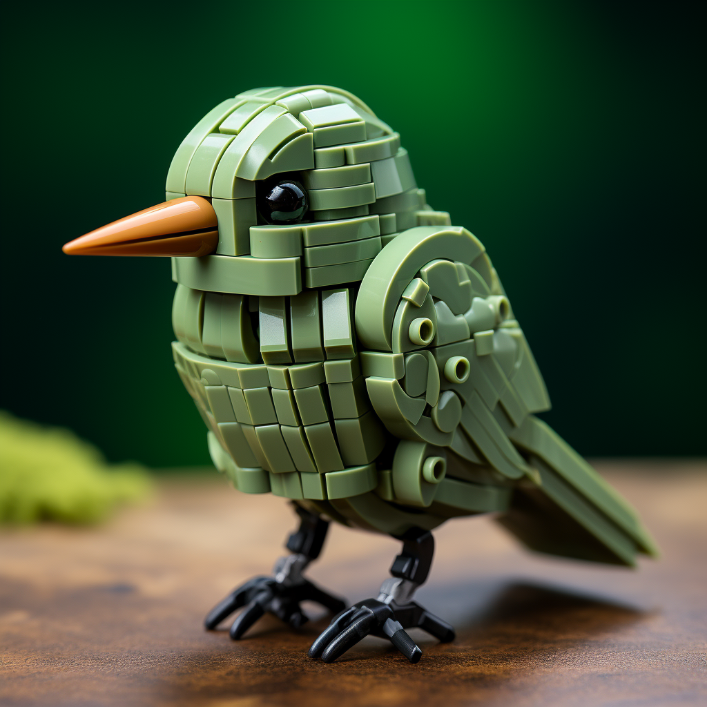 Lego Kiwi Minifig Toy