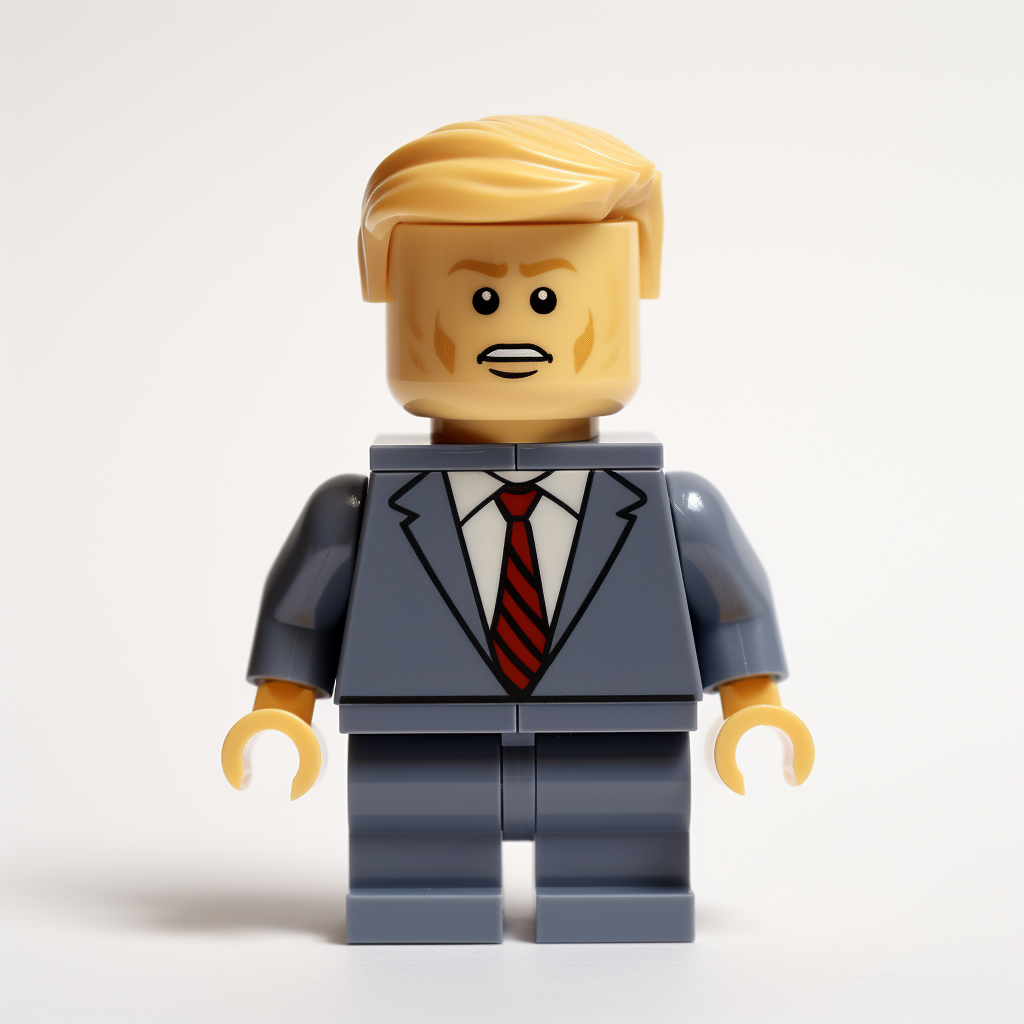 Lego Trump in Stylish Chaos