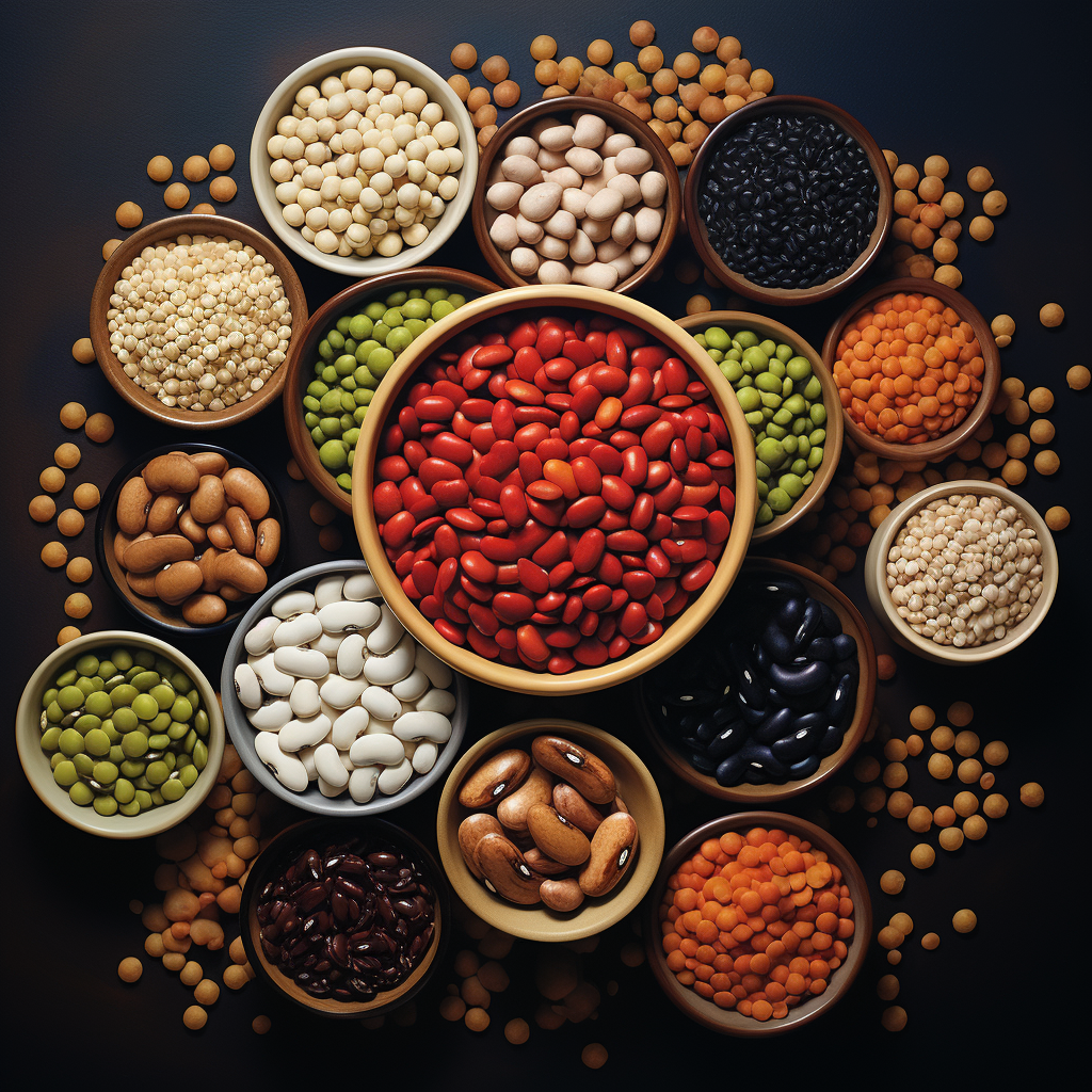 Nutritious legumes for a healthy vegan diet