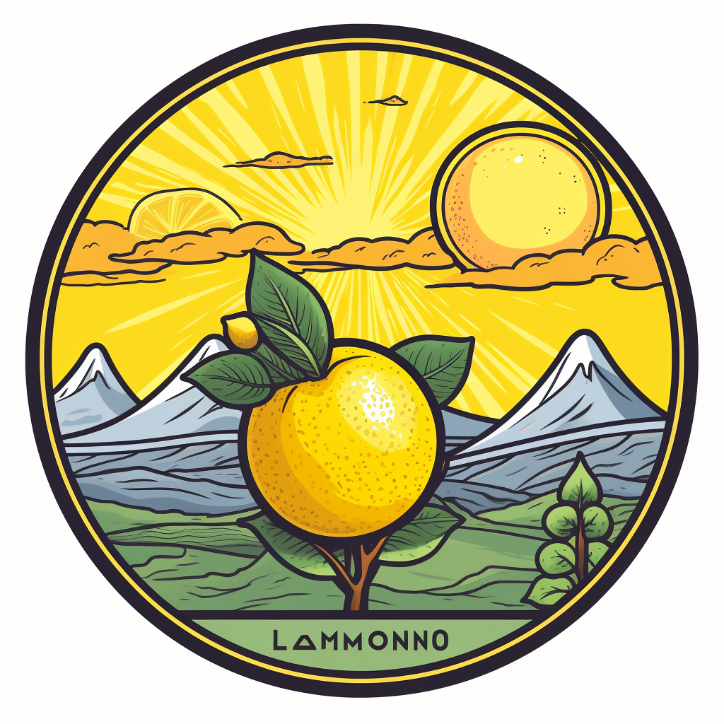 Lemonade team patch with lemons