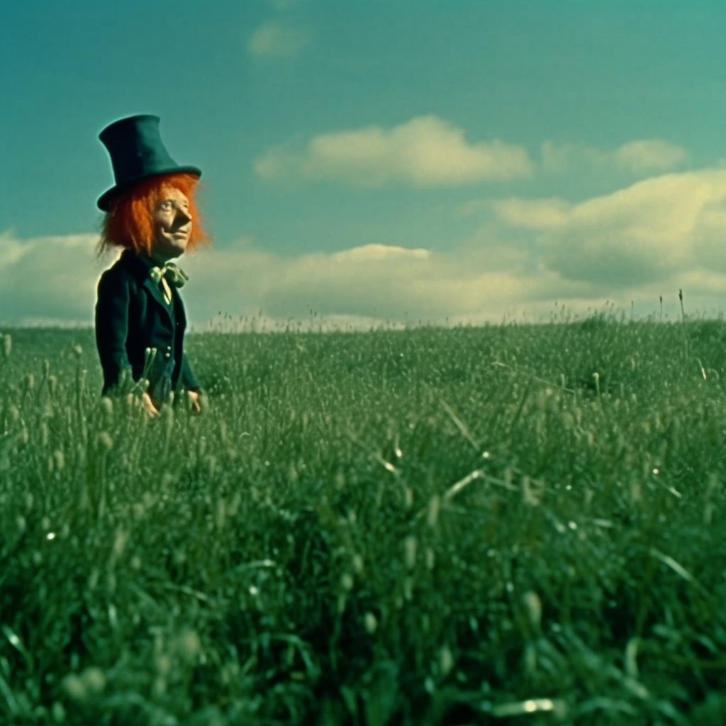 leprechaun-grassy-field-bright-sky-ireland