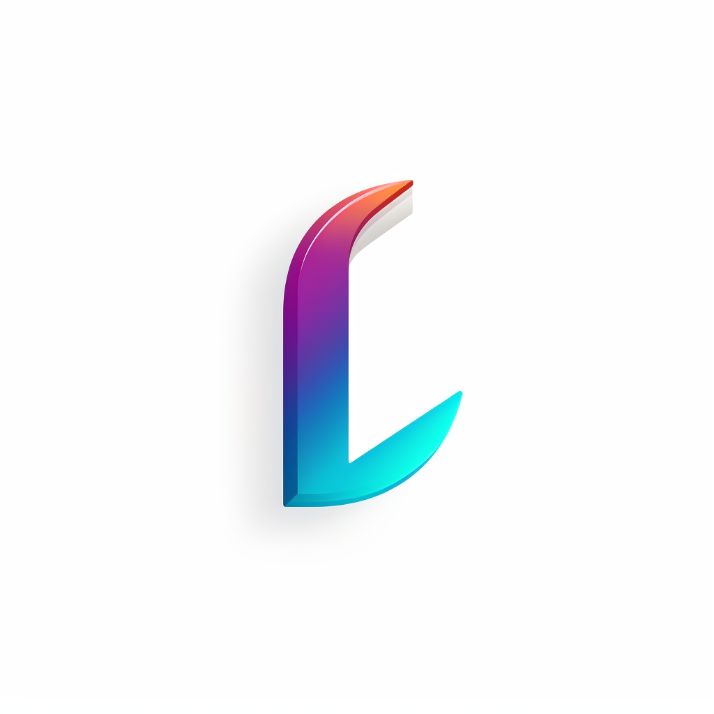 Letter I Logo Technology Company