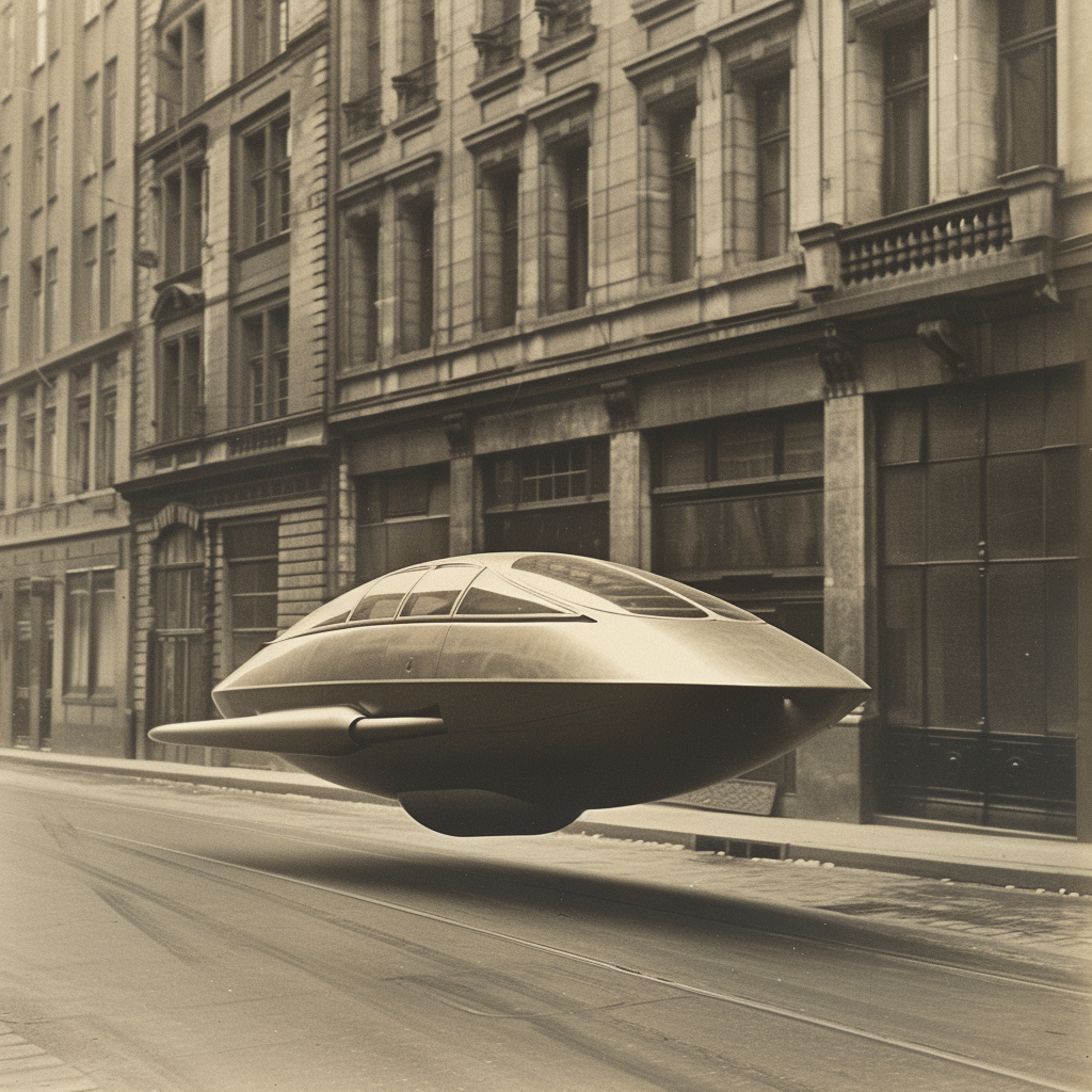 Levitating Car 2039