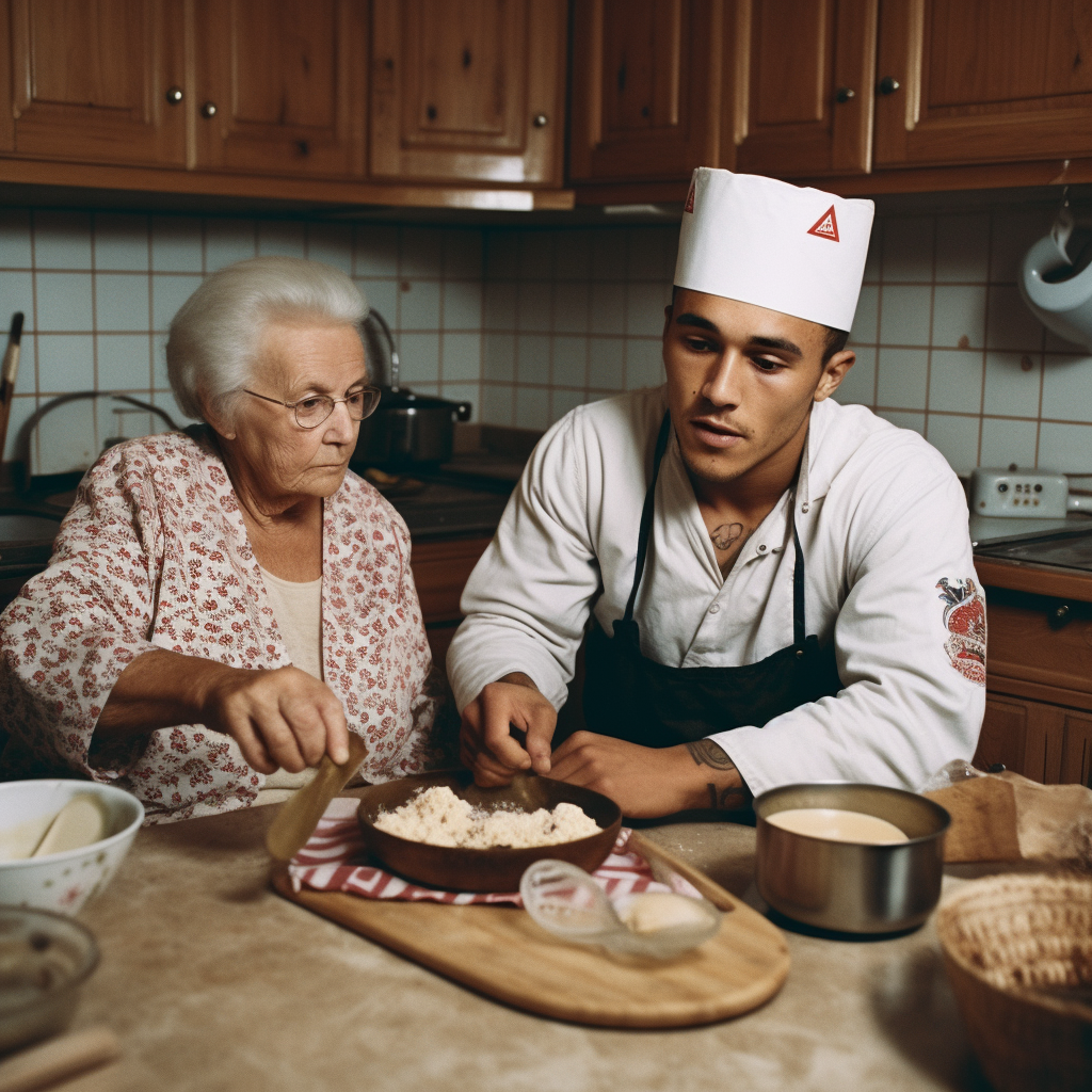 Lewis Hamilton Making Traditional Polish Dumplings