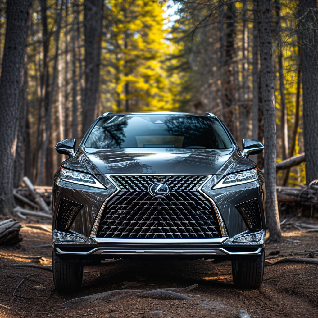 Lexus RX 400h front grille off-roading