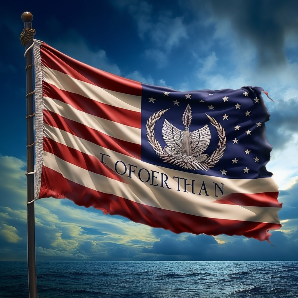 Captain Moroni's Liberty Flag image