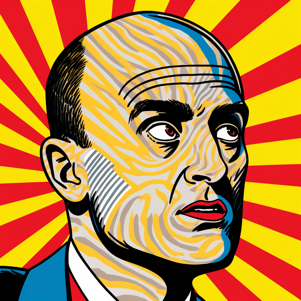 Pop-Art Illustration of Vladimir Putin