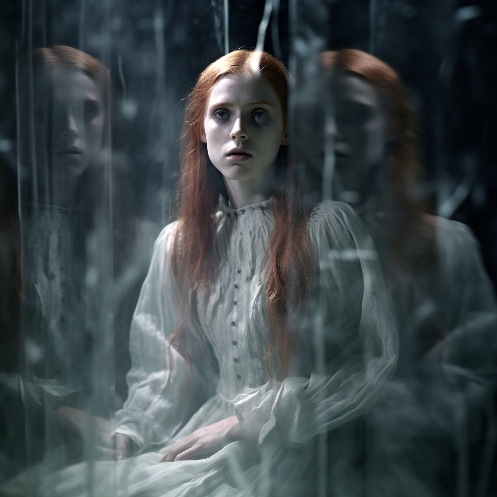 Lily Evans transparent ghost image