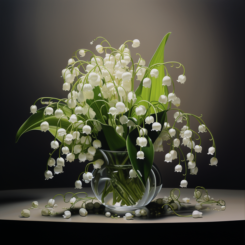 Gorgeous Lily of the Valley Blossoms