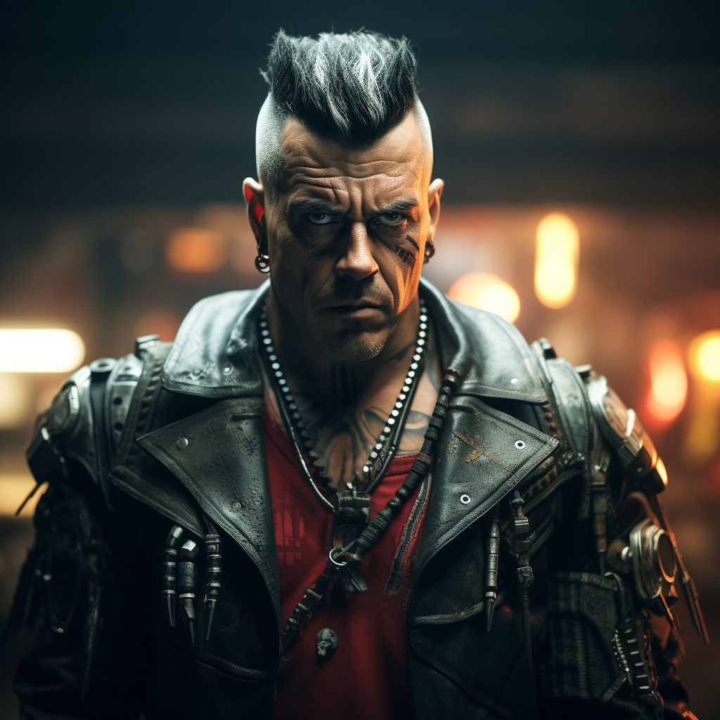 Till Lindemann Cyberpunk 2077 photo