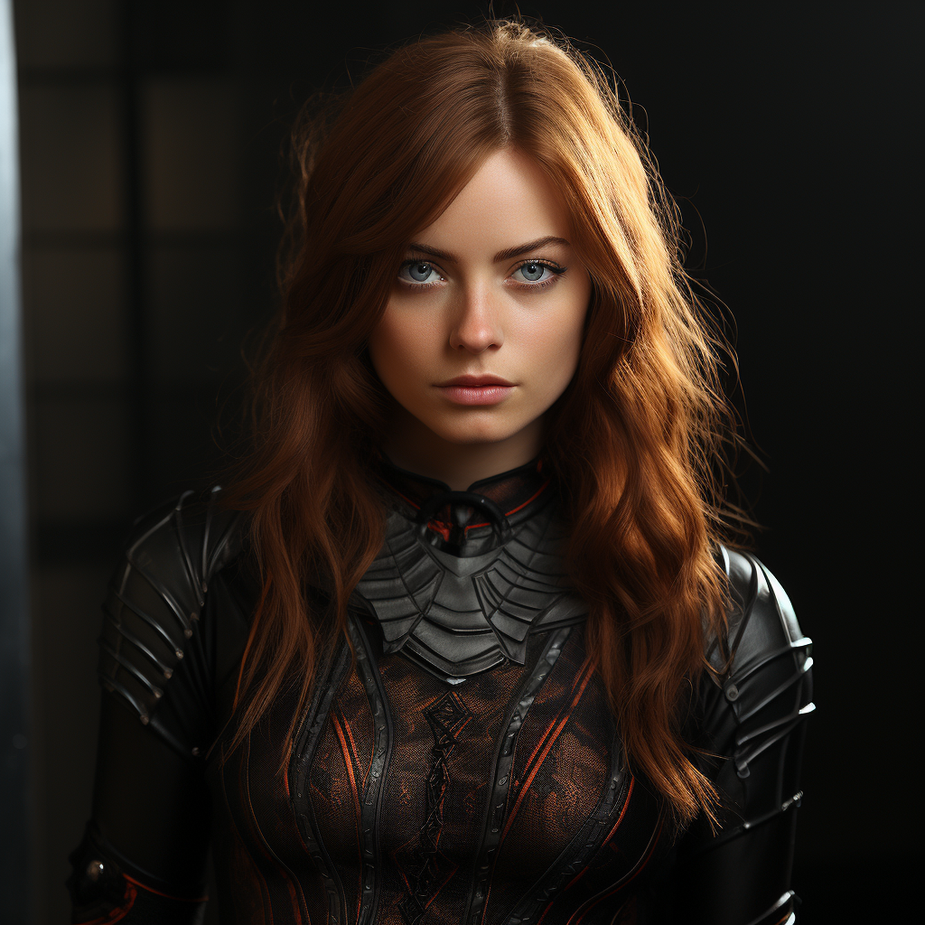 Lindsey Lohan as Black Spider-Man