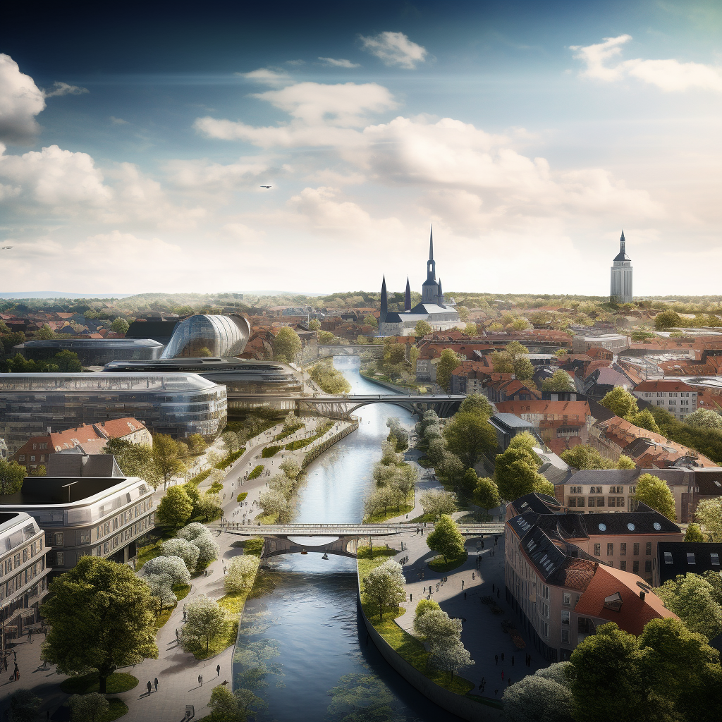 City of Linköping in the future