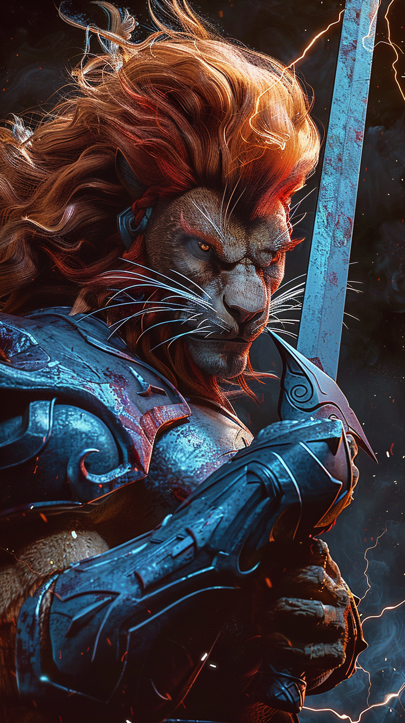 Thundercats Lion-O with Sparking Sword