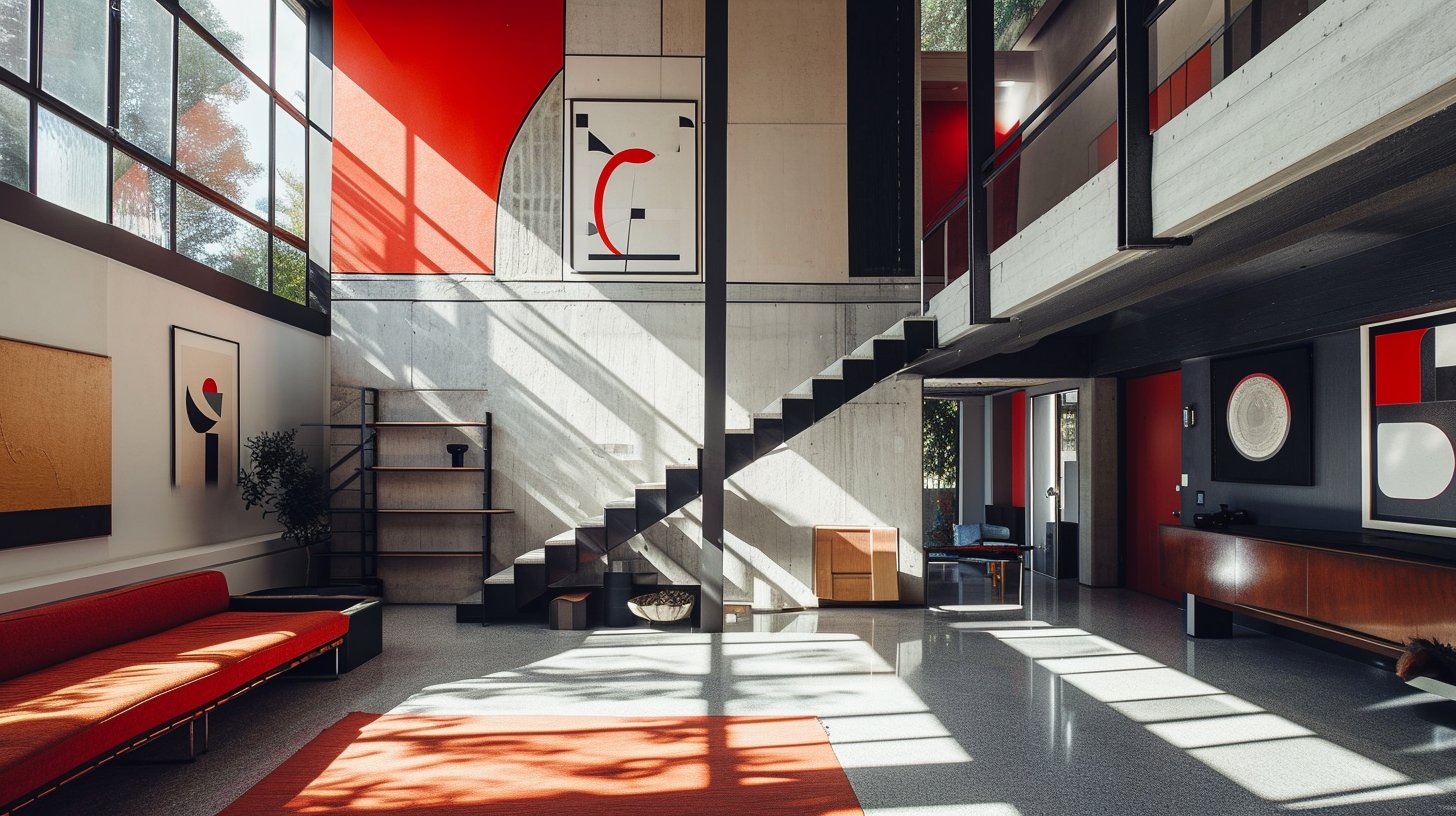 Suprematist El Lissitzky House Interior