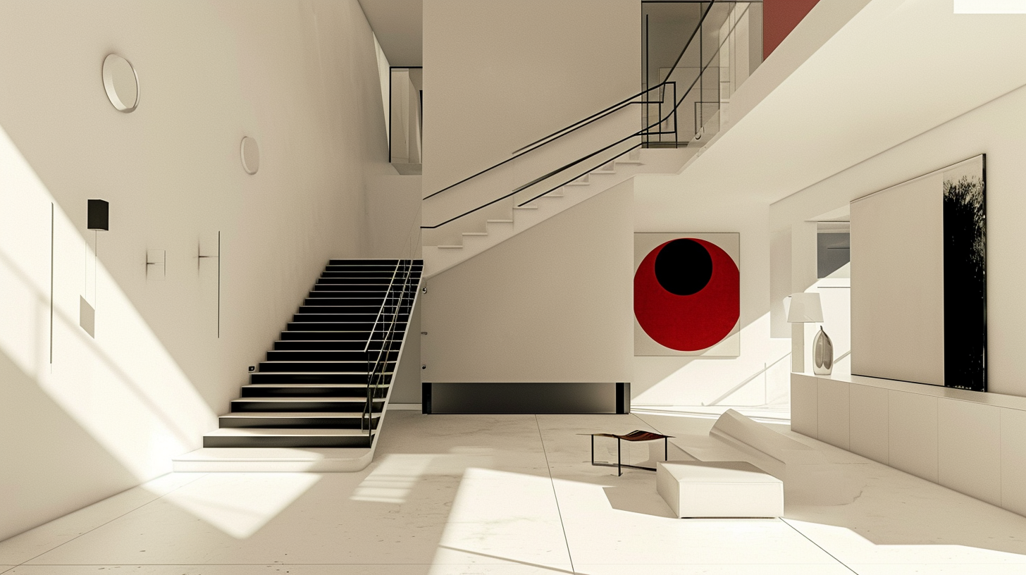 Suprematist El Lissitzky House Interior